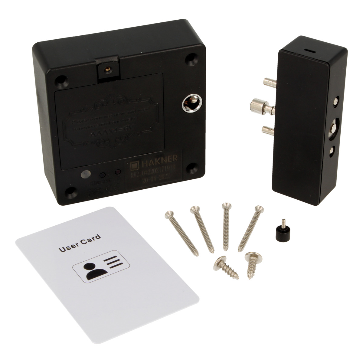 Zamek elektroniczny niewidoczny GRAN-NE na kartę RFID niewidoczny