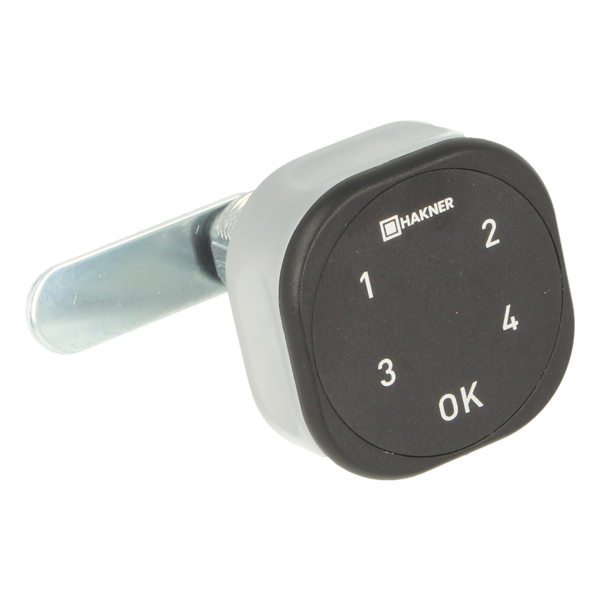 Zamek elektroniczny szyfrowy Roxi-C Hakner mat chrom L-30mm